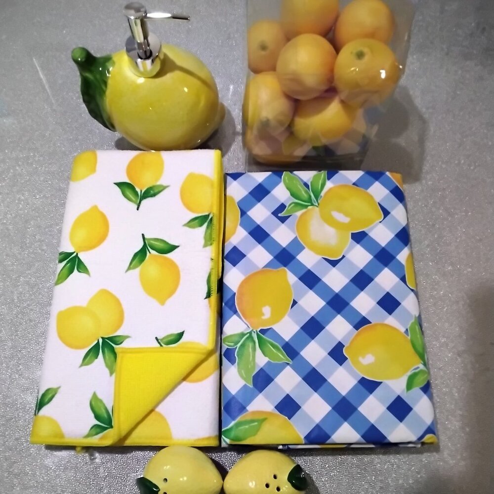 Next Summer Fun Lemons Heaven Kitchen Gadgets Bundle See All Pics NEW With Tags